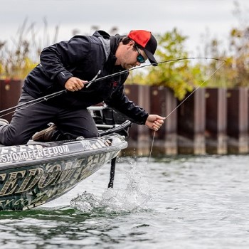 What lb test should I use for a braided setup with fluorocarbon