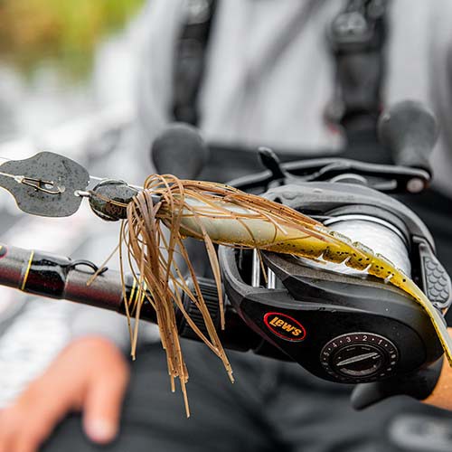 Thunder Cricket on Lew's reel