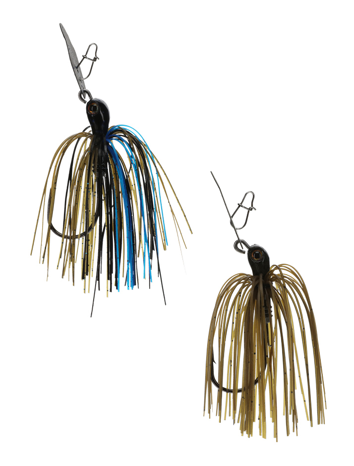 Strike King Tour Grade Mini Mag Jig Heads 3/8 oz / Green Pumpkin