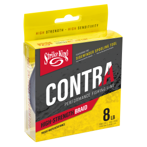 Strike King CONTRA a New Fishing Line with a New Performance Fluorocarbon,  Monofilament and Braided Lines