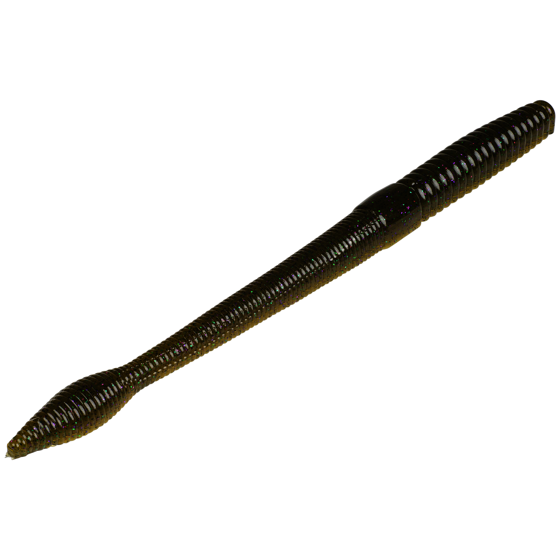 Strike King Bull Worm 8" - OPT/Moon Juice Soft Plastic Fishing Worm Bait