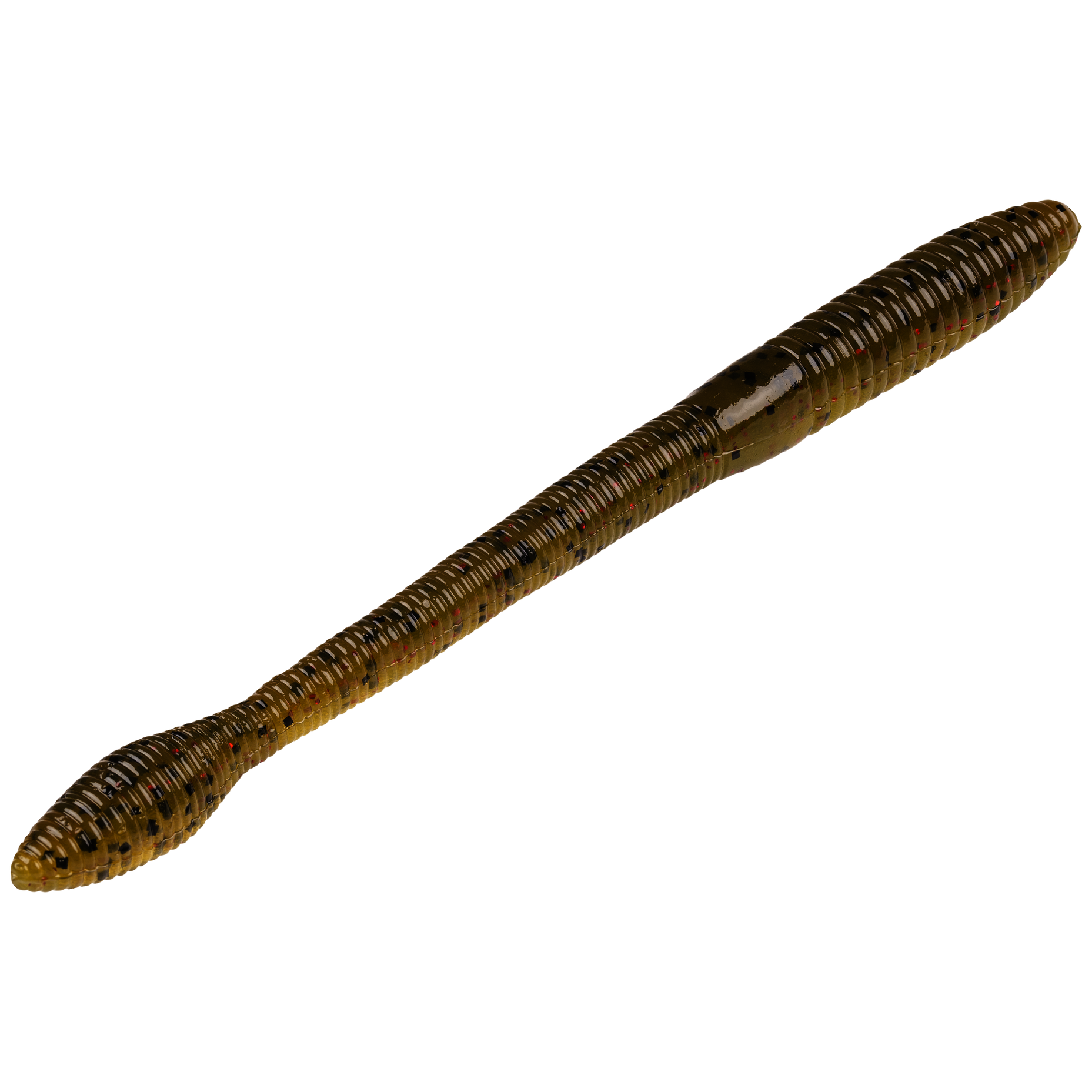 Strike King KVD Fat Baby Finesse Worm - OPT/Prizm Shad Color, Soft Plastic Bait For Bass Fishing - View #11