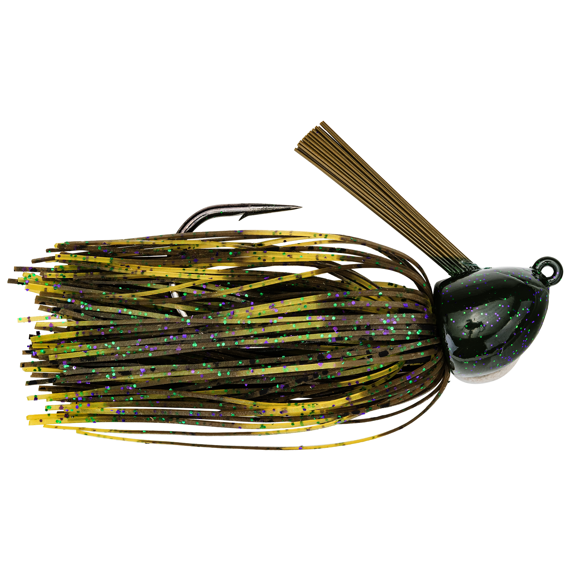 Strike King Hack Attack Heavy Cover Jig | Okeechobee Craw Bass Fishing Lure | Weedless Jig Head - View #13