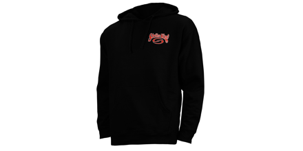 Thrasher half black sales half white hoodie