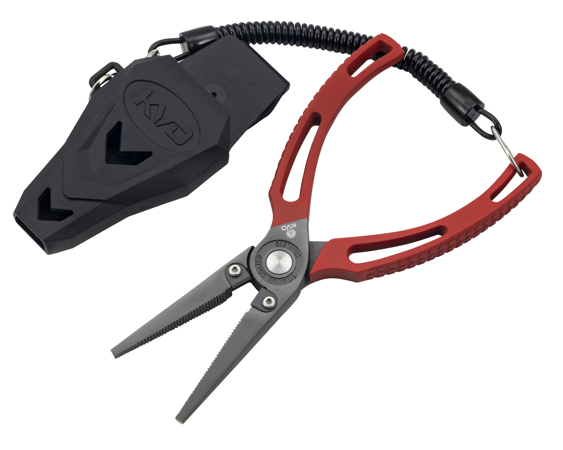 Dr.meter Aluminum Fishing Pliers with Lanyards, Saltwater