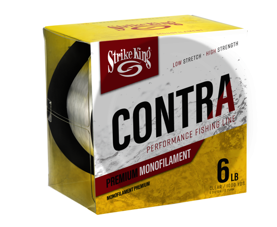 Contra Monofilament 1000yd Fishing Line | Strike King Lure Company Contra Monofilament 1000yd Fishing Line | Strike King Lure Company