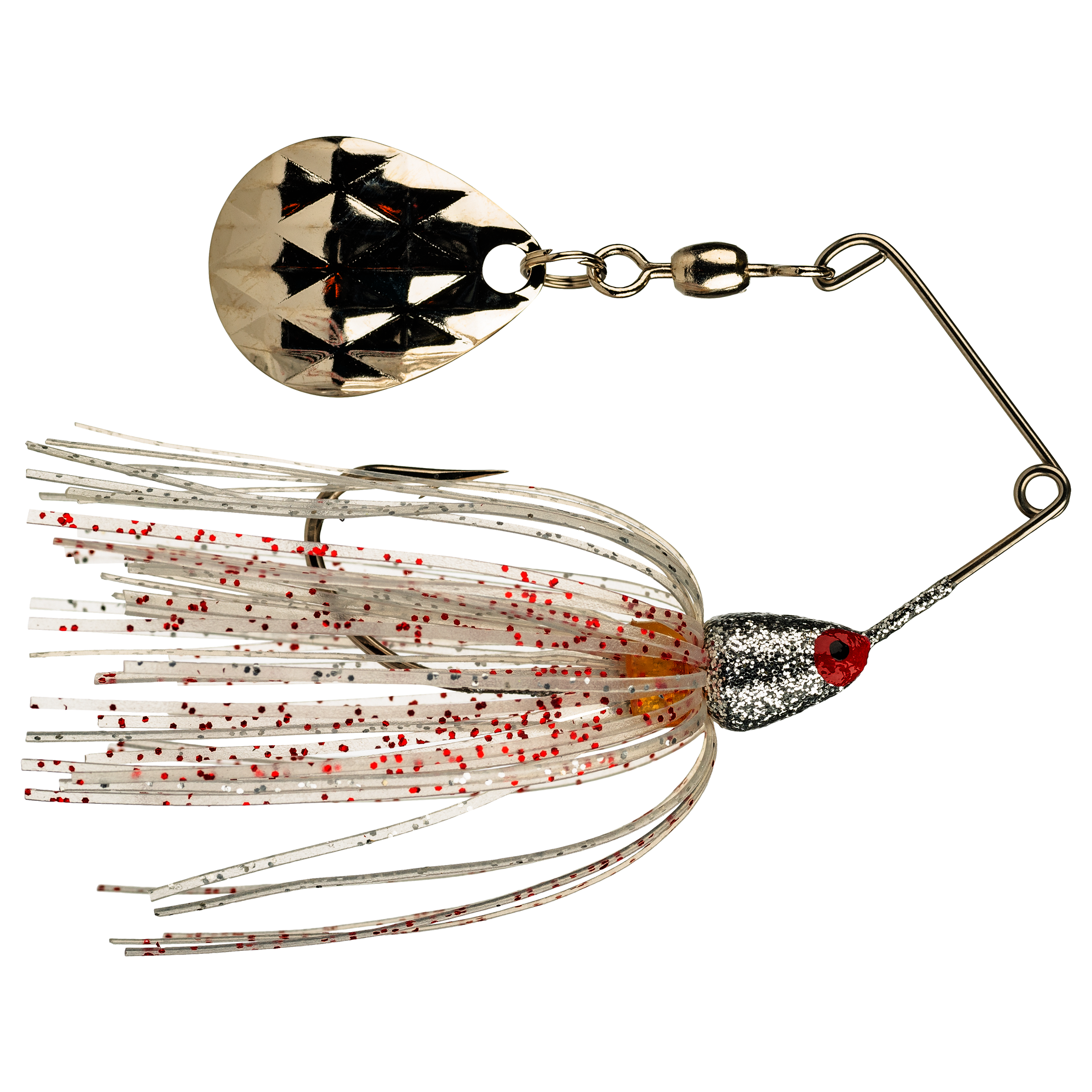 Strike King Mini-King Spinnerbait Red Yellow Pink Green - 3.5g