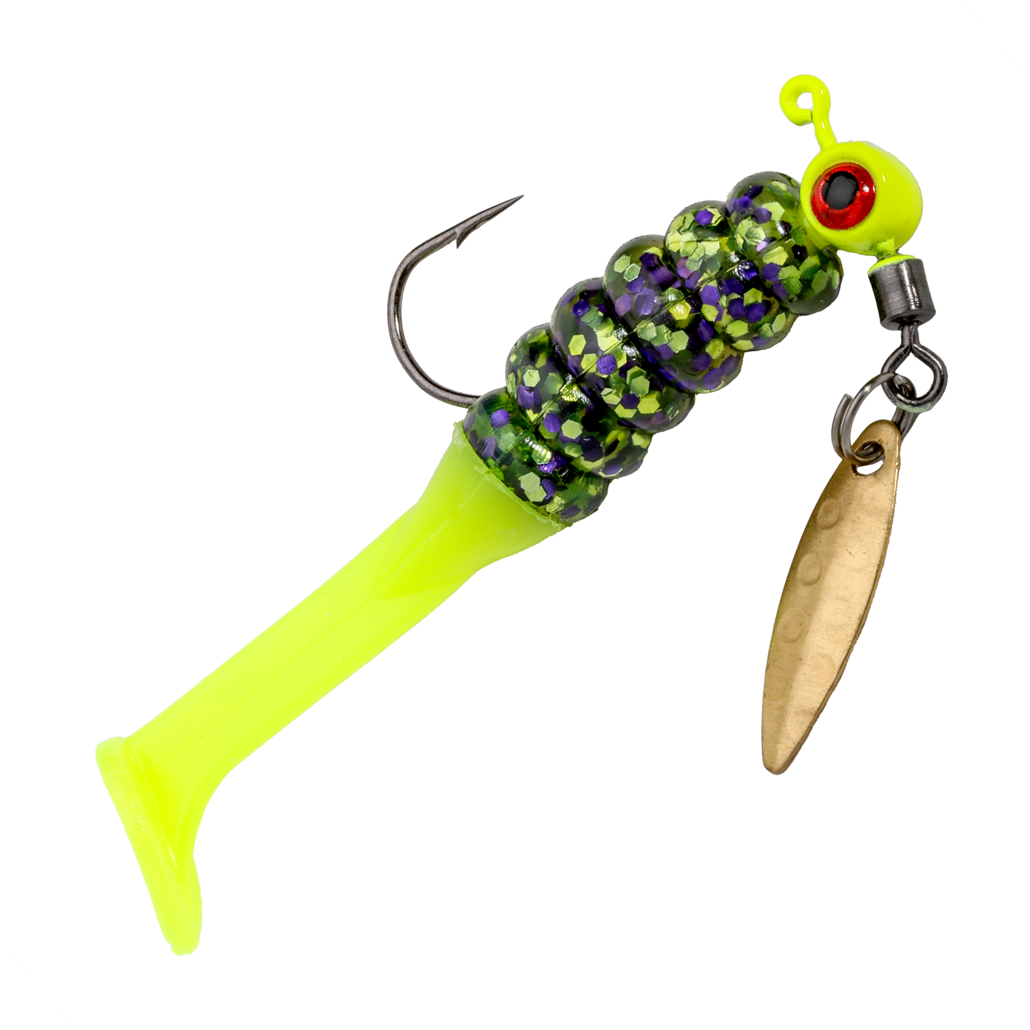 Mr Crappie Pre-Rigged Slabalicious Sausage Spin | Strike King Lure