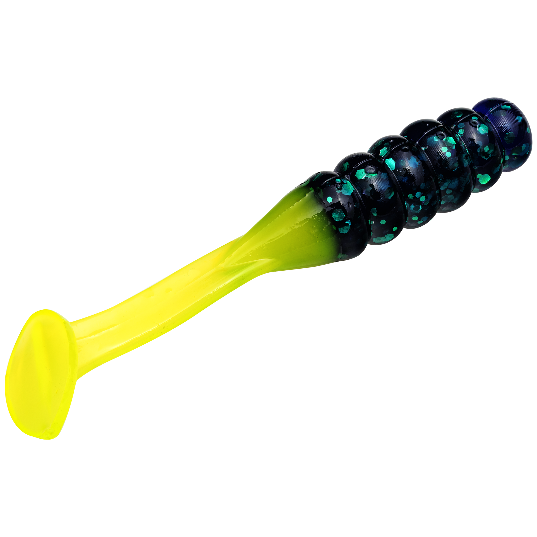 Mr. Crappie Strike King 2" Shadpole – Esche Artificiali Per Crappie, Rosso Chartreuse Brillantini, 15 Pezzi MRCSP-187G