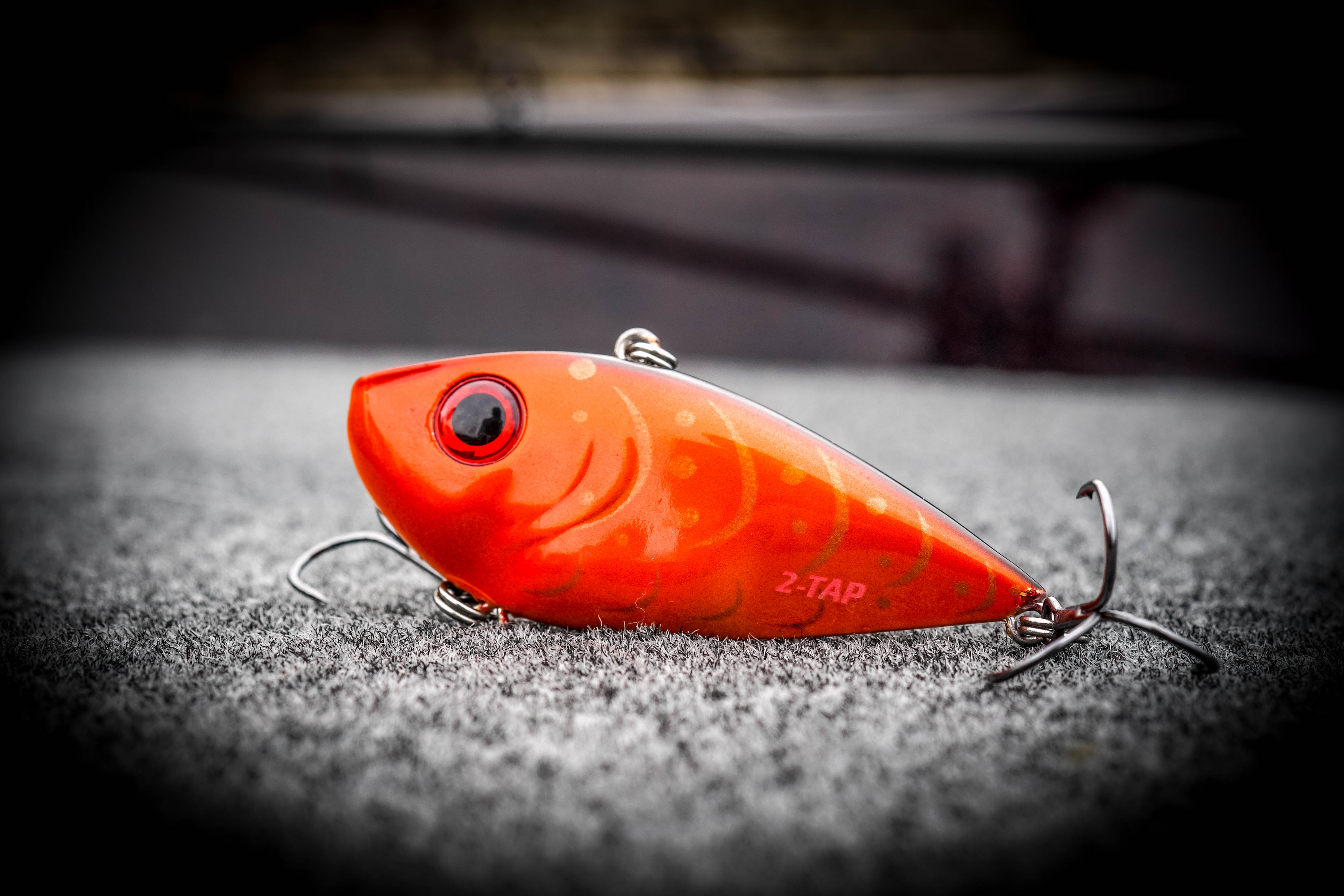 Red Eyed Shad Tungsten 2 Tap 1/2oz - Image 2