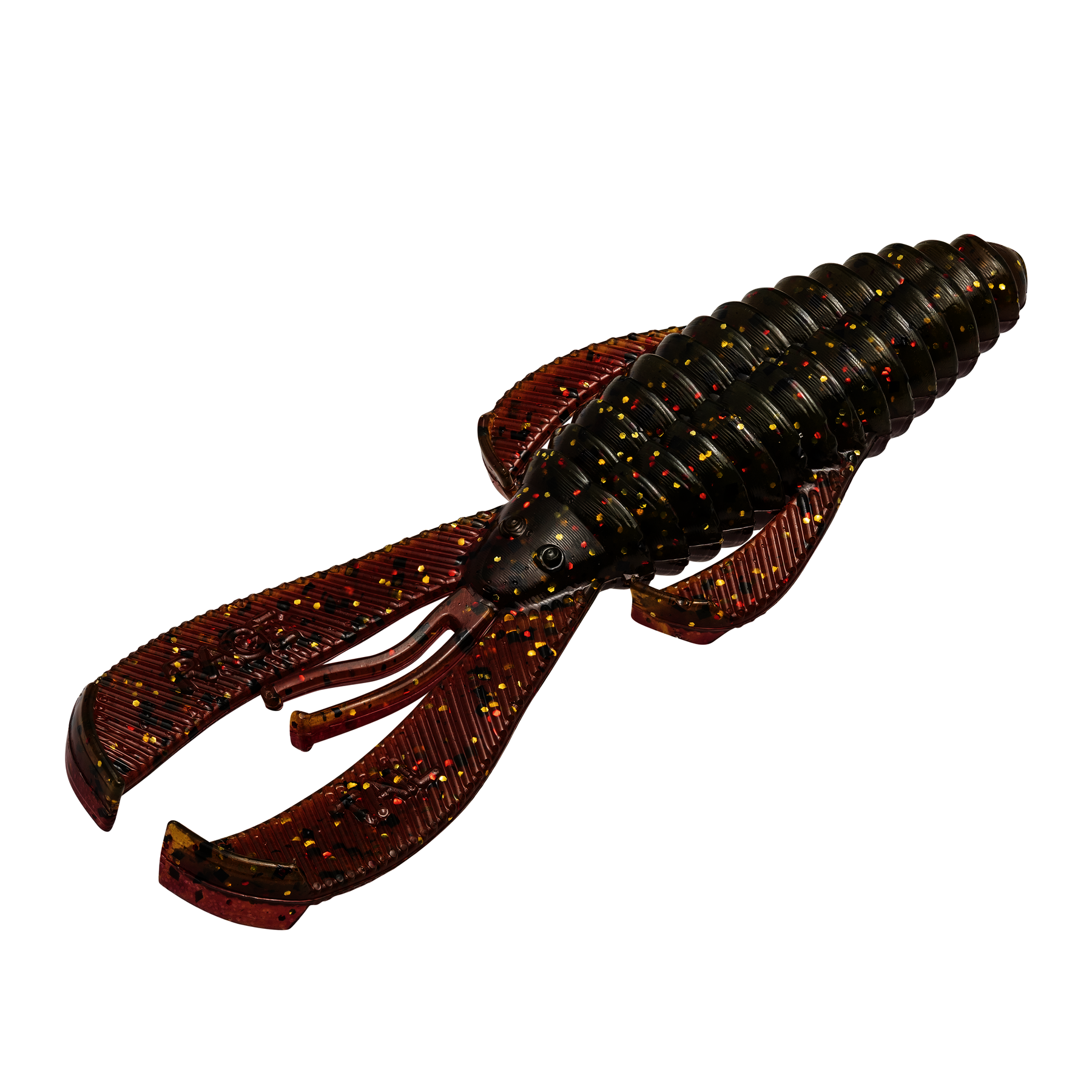 Phat Pak Baits Rage Bug Style - Esca Plastica A Forma Di Castoro (Creatura) 4'' Per Black Bass, 20 Pezzi