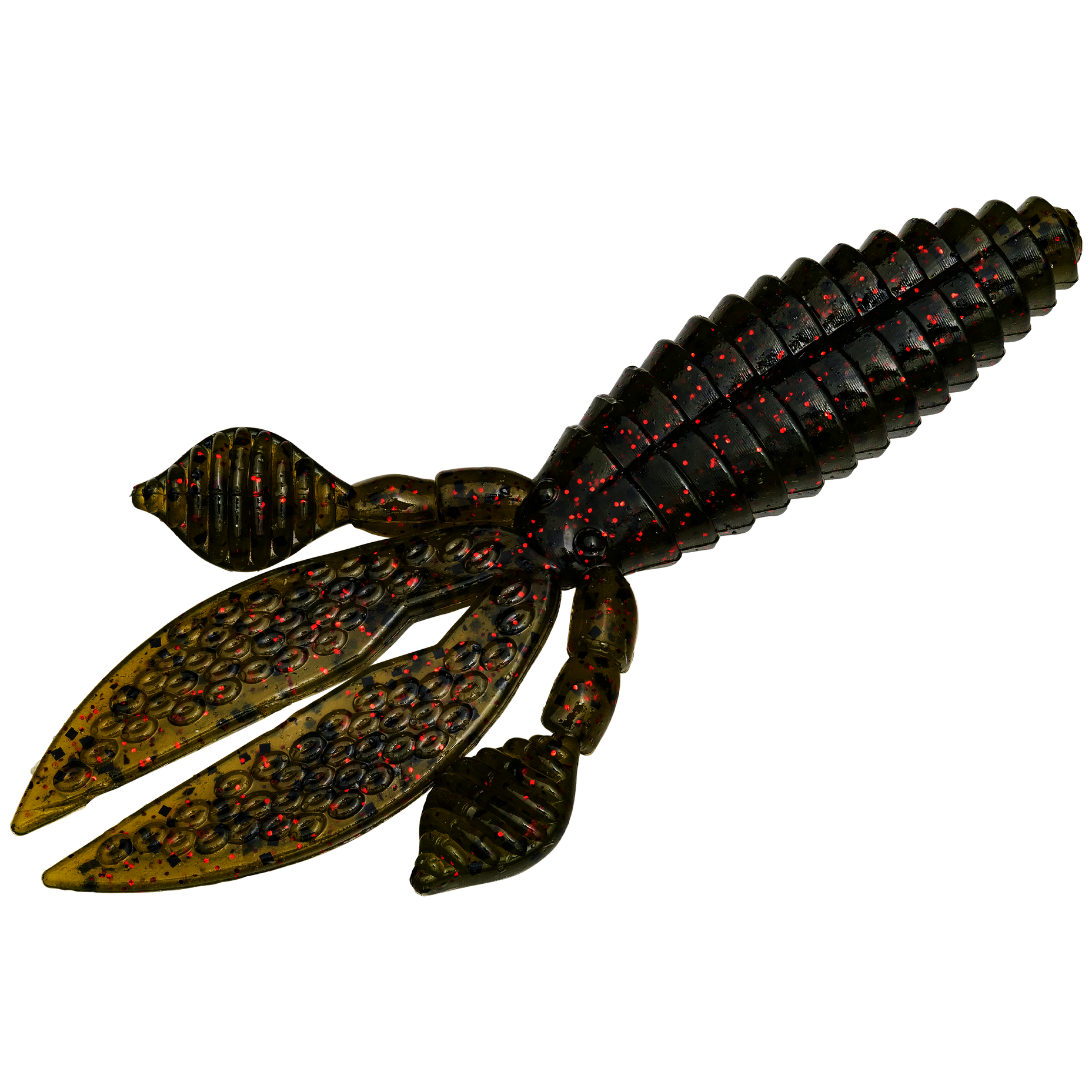 Strike King Baby Rodent 3" / California Craw Soft Bait - For Bass Fishing - View #2