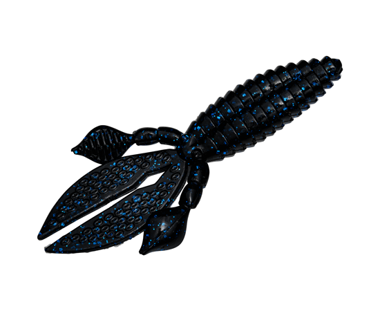 Lew's Rodent 4 Soft Plastic Fishing Lure – 4 Inch, Swampwater Blue Color – For Bass & Freshwater Fishing