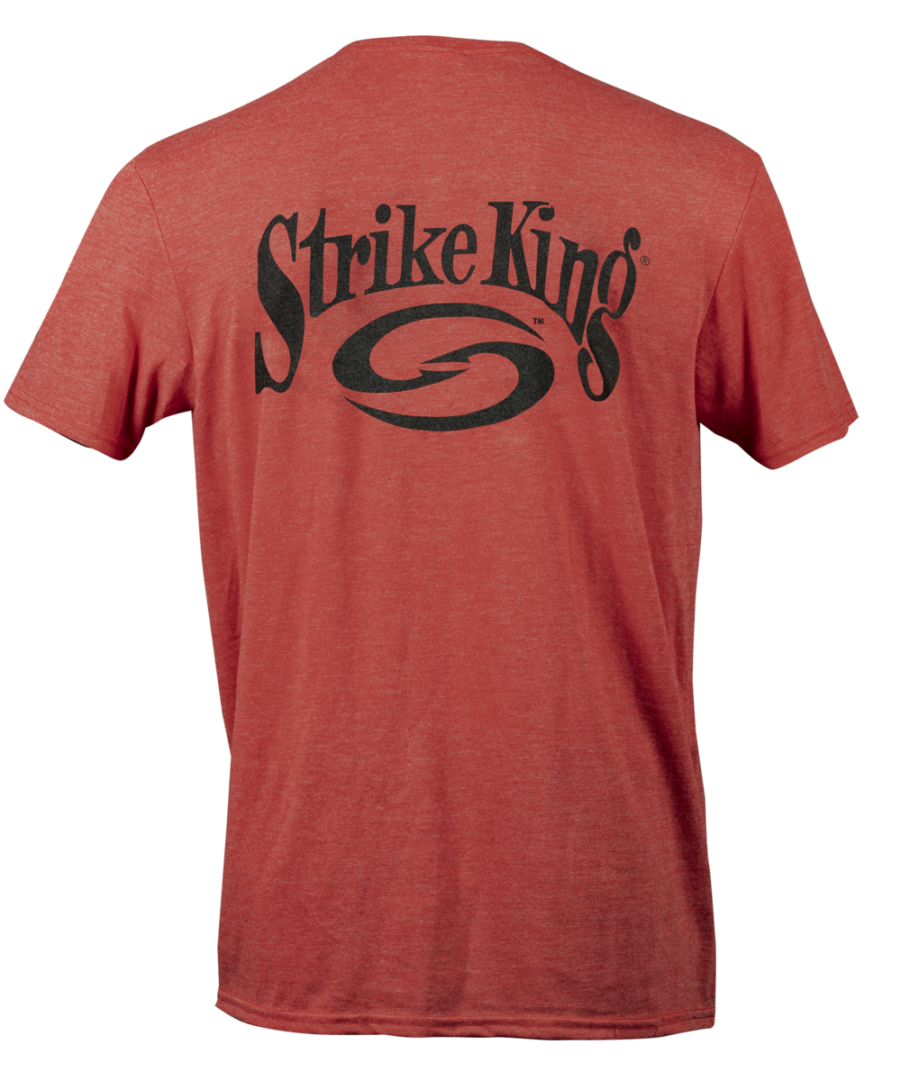 Short Sleeve Strike King Red Shirt