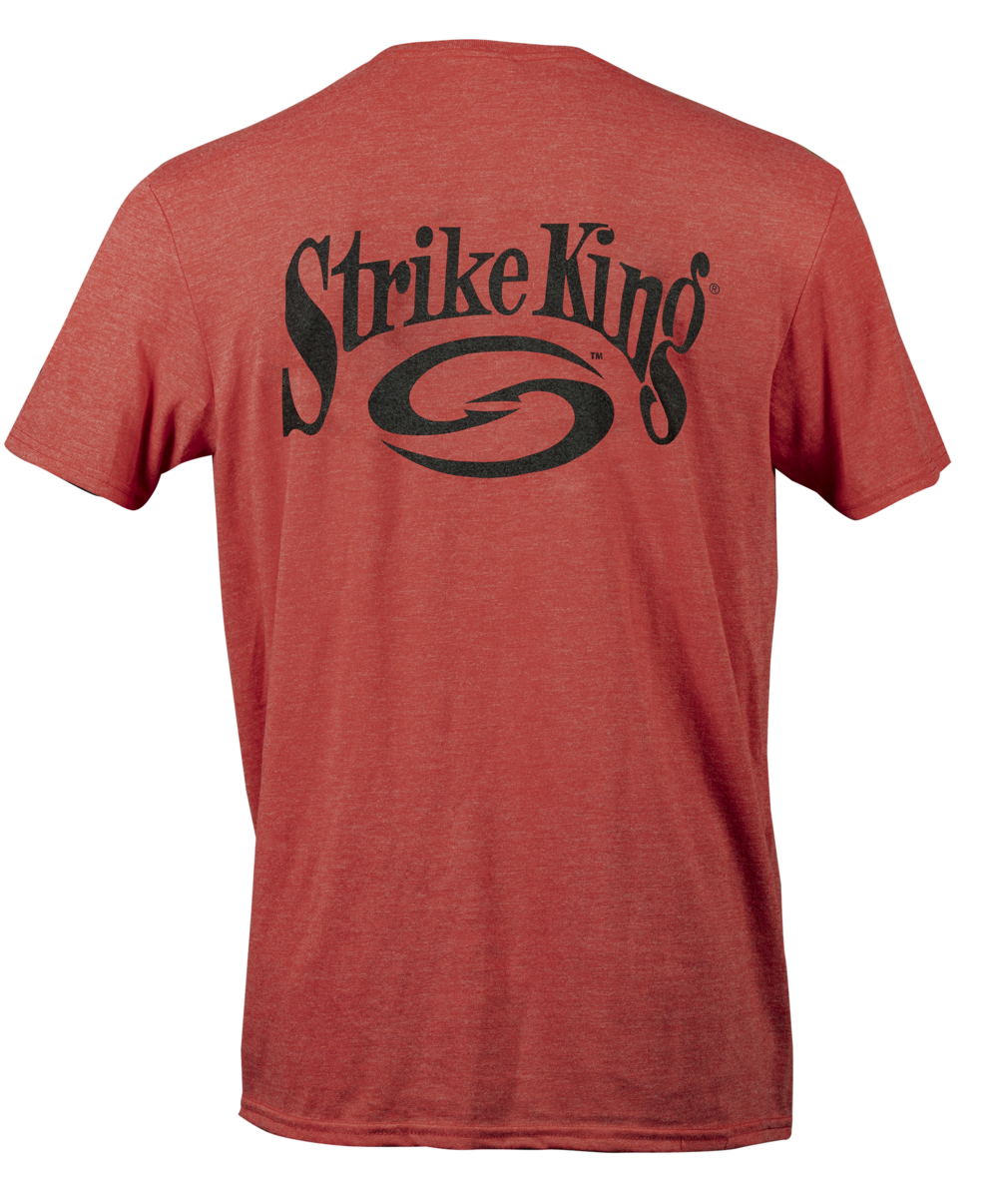 Short Sleeve Strike King Red Shirt Strike King Lure Company
