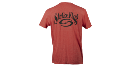 Disco smøre svulst Short Sleeve Strike King Red Shirt | Strike King Lure Company