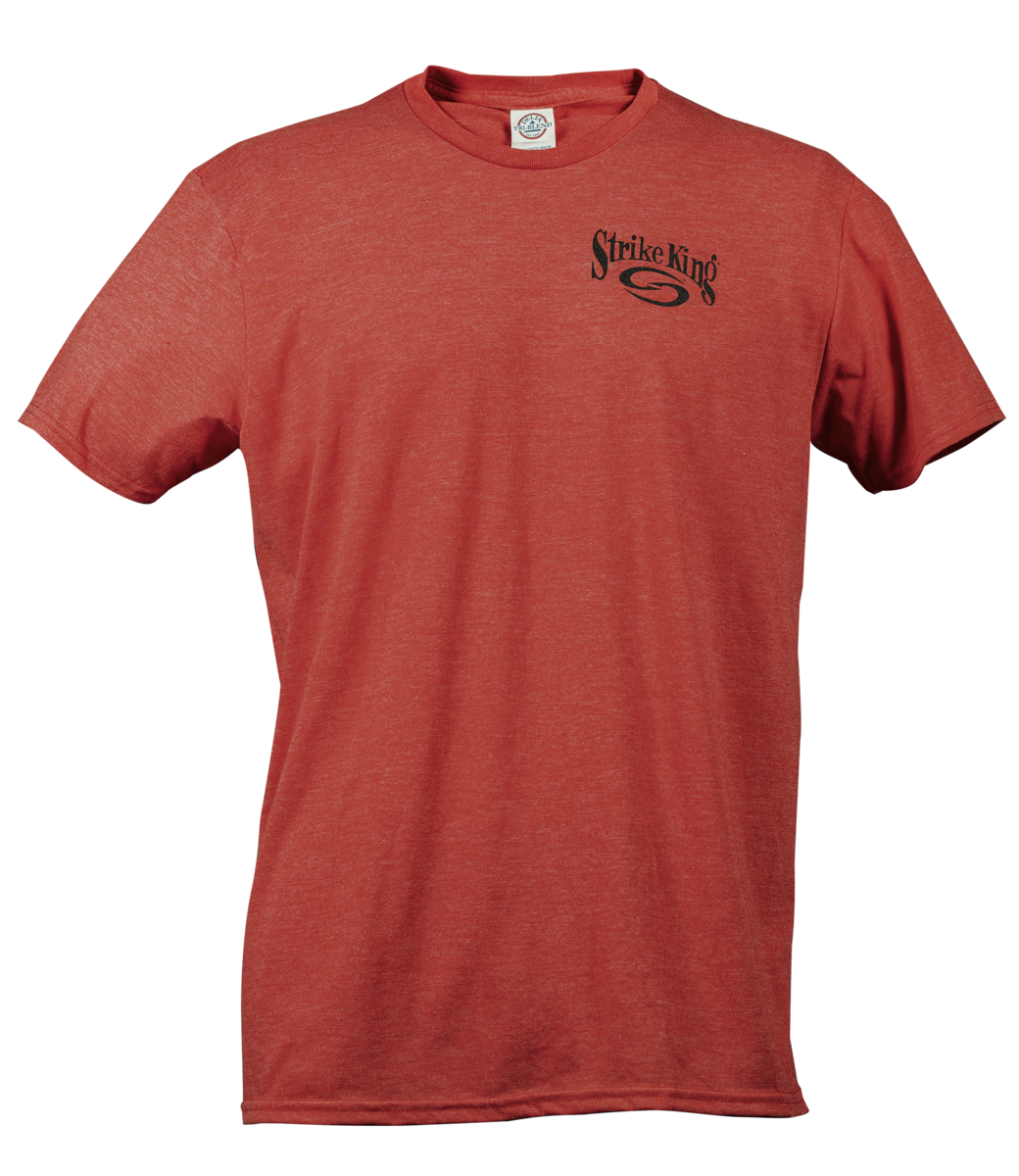 Short Sleeve Strike King Red Shirt