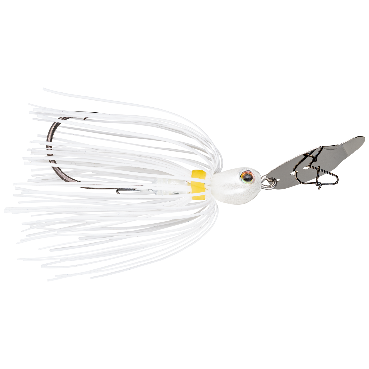 Strike King Thunder Cricket Vibrating Swim Jig – Chartreuse White | Bass Fishing Lure With Vibration Action