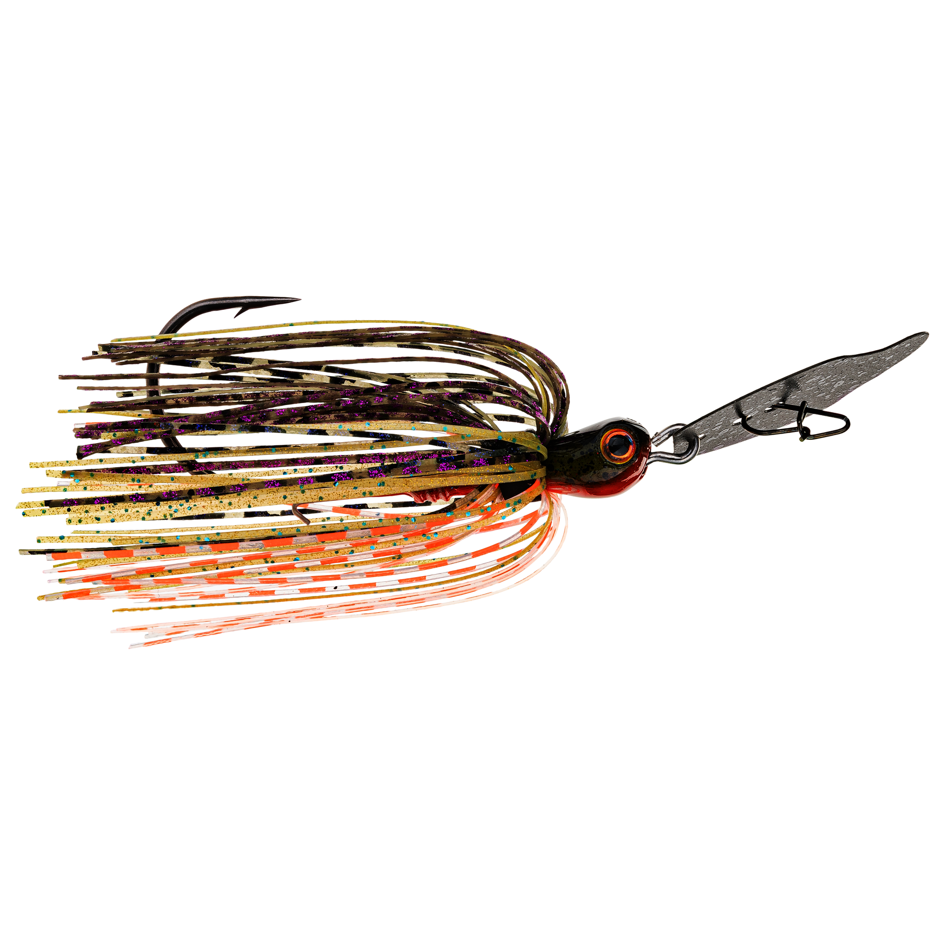 ①bilibili thunder sporeling ビリビリサンダー Thunder Cricket Vibrating Swimming Jig 3/8oz | Strike King Lure