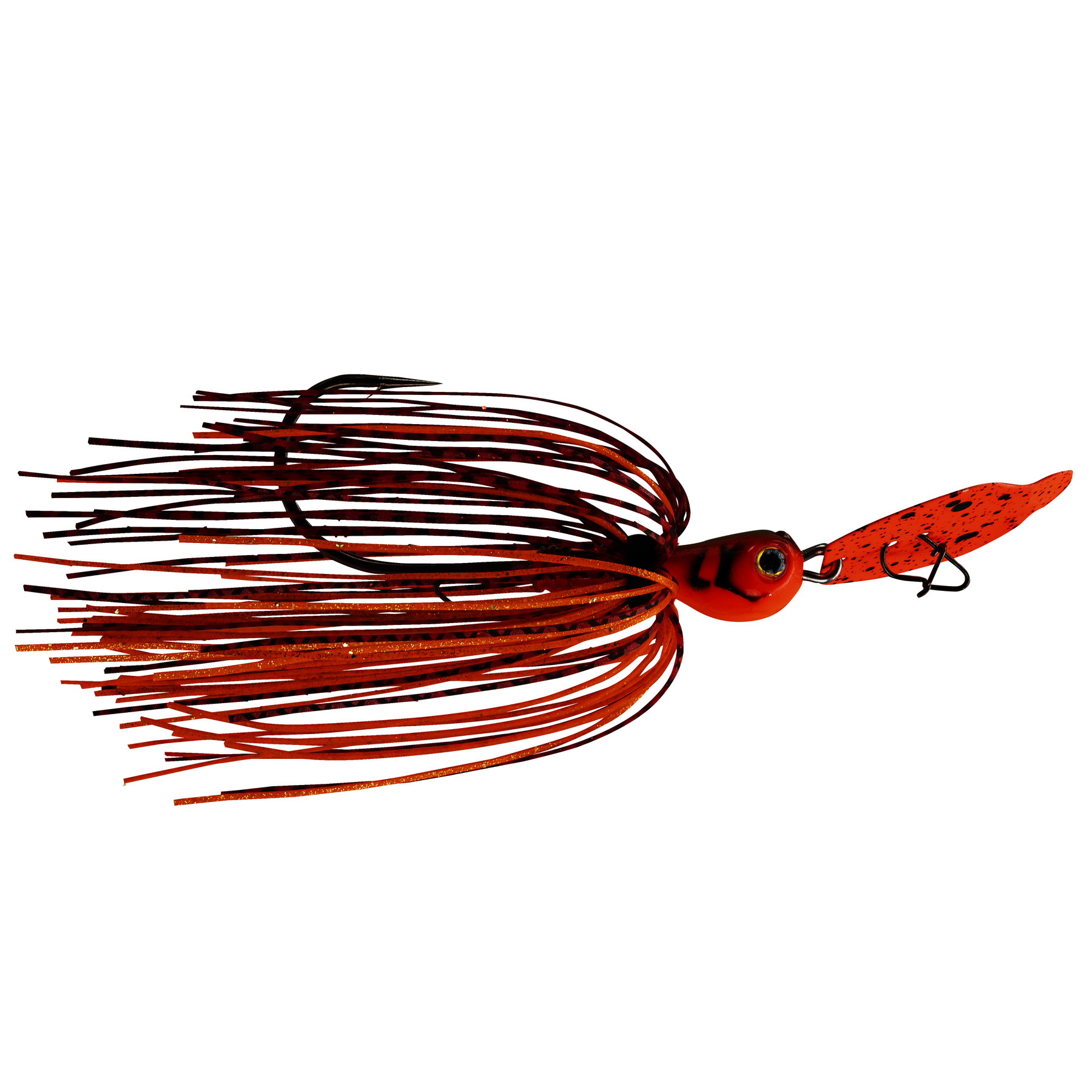 Strike King Thunder Cricket Vibrating Jig Black Blue / 3/8oz