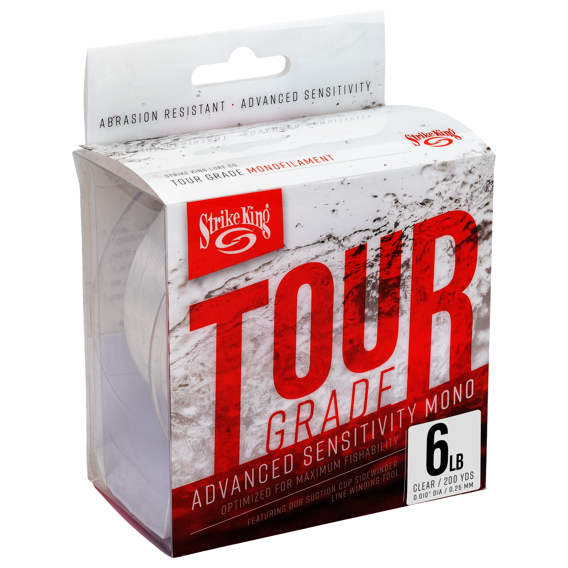 Tour Grade Monofilament 200yd Clear Fishing Line | Strike King