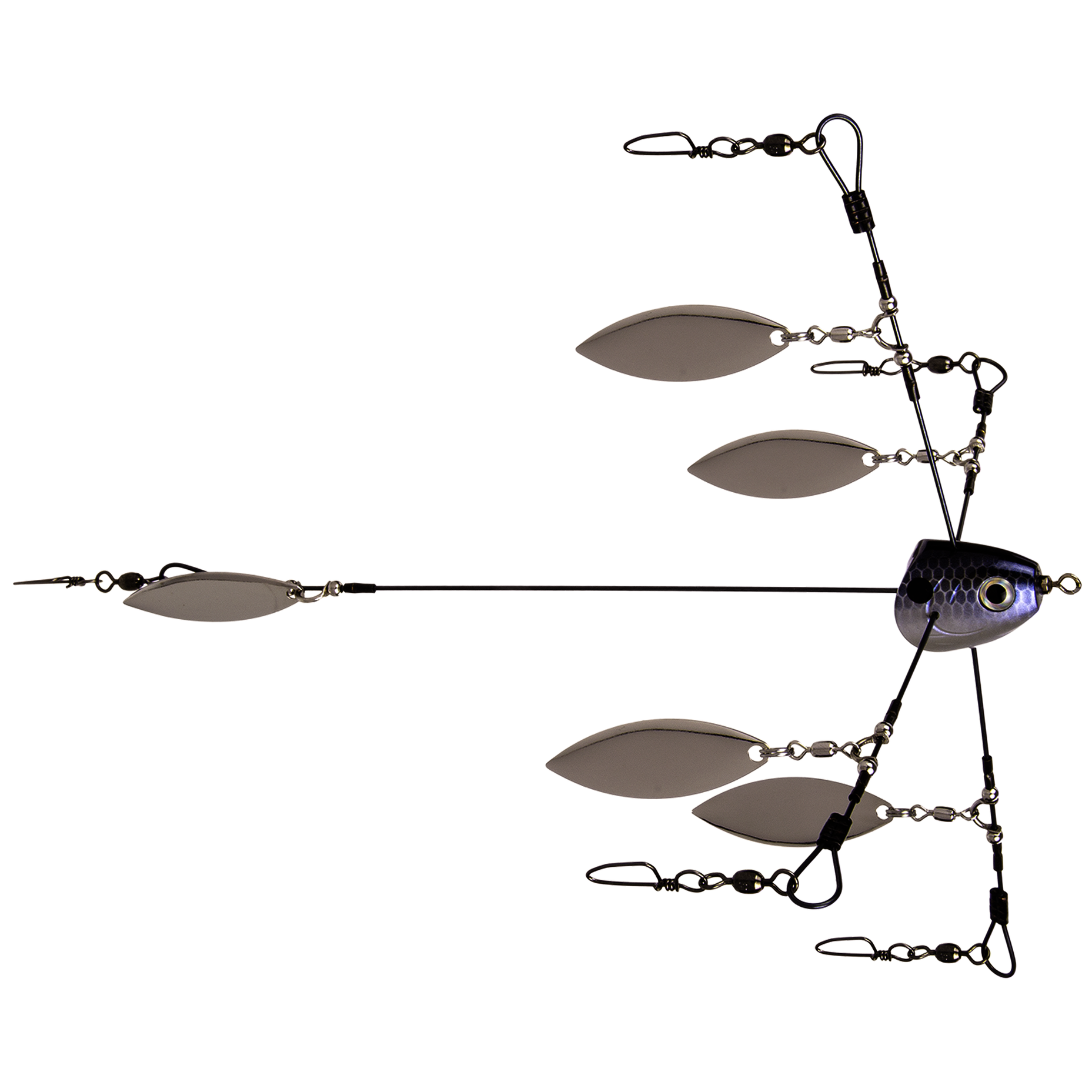 Bladed Tour Grade Titanium Umbrella Rig | Strike King Lure Company Bladed Tour Grade Titanium Umbrella Rig | Strike King Lure Company