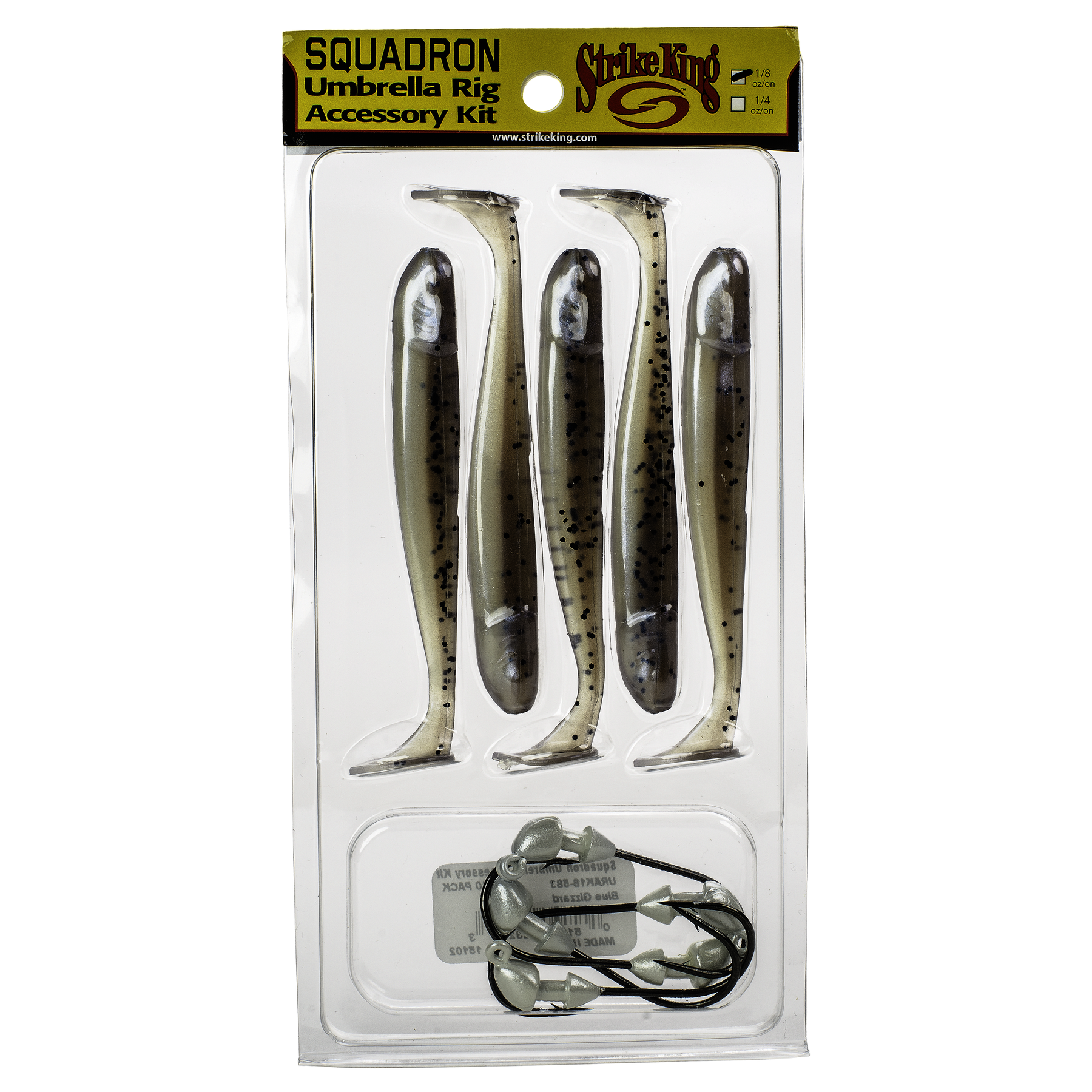 Squadron Umbrella Rig Accessory Kit 1/8oz Strike King Lure Company